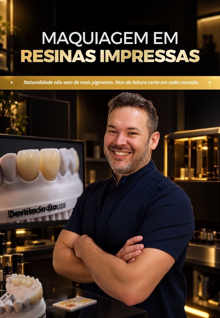 Capa do curso Maquiagem em Resinas Impressas
