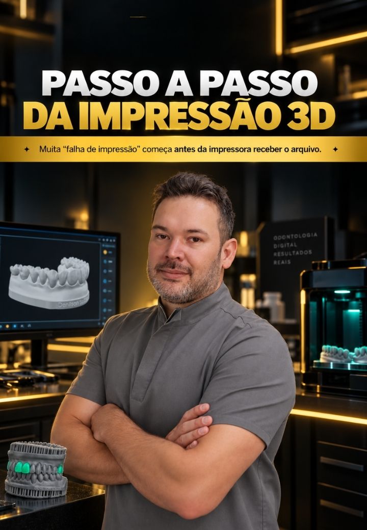 Capa do curso Passo a Passo da Impressão 3D